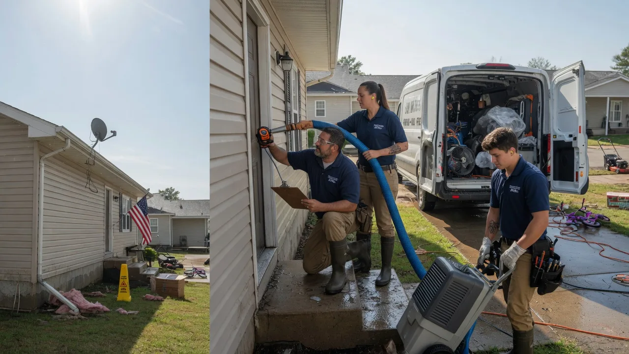 Ceiling Water Damage Restoration in Andalusia, AL near me